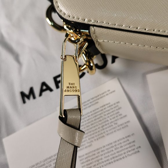 Marc Jacobs The Snapshot White Crossbody Bag NWT - Picture 5 of 10